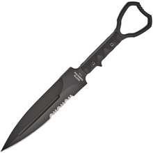 Halfbreed Blades Compact Clearance Knife XL - Fixed Blade CCK-01 XL BLK - K110 - KNIFESTOCK