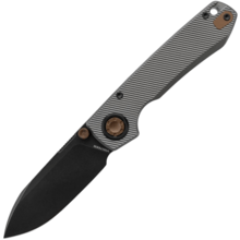 Vosteed Raccoon® V M390 Fekete Stonewash, Sötétszürke Titán A4004 - KNIFESTOCK
