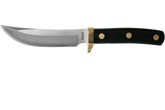 SCHRADE Old Timer 9 1/2" Woodsman cu teacă din piele. Oțel 7Cr17MoV. 165OT - KNIFESTOCK