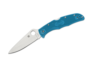 Spyderco ENDURA TASAISELLÄ SININEN 01SP658 - KNIFESTOCK