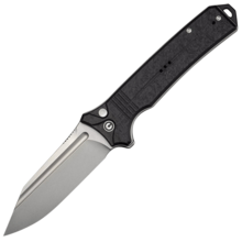 Civivi Neurohaptic CIVIVI Manico in G10 Nero ShreddedLama in Nitro-V Stonewashed - KNIFESTOCK