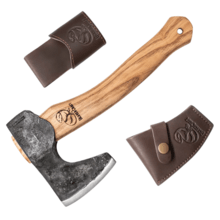 Beavercraft Compact Long-Bearded Bushcraft Hatchet AX6 - KNIFESTOCK