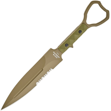 Halfbreed Blades Compact Clearance Knife XL - Fixed Blade CCK-01 XL ODG - K110 - KNIFESTOCK