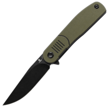 TENABLE KNIVES Einar Blackwash Nitro-V 0.137''/3.5mm Olive Green & Black G10 T2072A1 - KNIFESTOCK