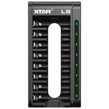 Xtar L8-The Fastest Type-C 1.5V Li-ion and 1.2V Ni-MH AA/AAA battery charger - KNIFESTOCK