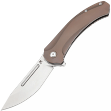 Kansept knives Hira Satin CPM S35VN Bronze Anodized Titanium K1090A2 - KNIFESTOCK