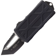 MICROTECH Exocet Tanto T/E Tactical Zwart 158-1T - KNIFESTOCK