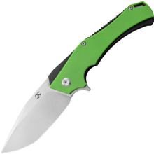 Kansept Hellx Stonewashed D2 Green G10+ Black Anodized Stainless Steel T1008A5 - KNIFESTOCK