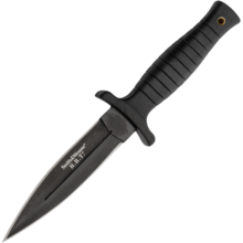 Smith & Wesson HRT 9" Noir Double Tranchant Boot- Boîte SWHRT9B - KNIFESTOCK