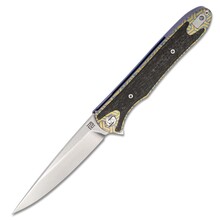 Artisan Shark S35VN/Titane bleu 1707G-BU02 - KNIFESTOCK