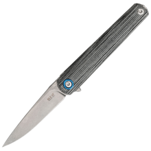 MKM FLAME LIGHT Titanium - Dark stonewashed BÖHLER M390 - DROP POINT MK FL01L-BC - KNIFESTOCK