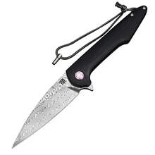 Artisan Archaeo Damas/G10 Noir 1821NL-BKC - KNIFESTOCK