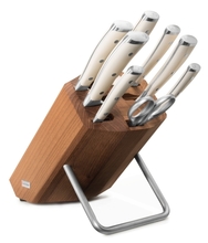 WUSTHOF sada CLASSIC IKON CREME 8ks nožů + blok, krémový - KNIFESTOCK