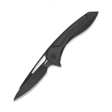 KUBEY Velocé Couteau Flipper à Verrouillage Frame, Lame CPM-S30V, Manche Ti Noir KB171C - KNIFESTOCK