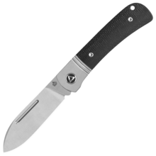 QSP Knife Hedgehog Spear Point Pocket knife Blade:14C28N, satin, micarta, slipjoint QS142SP-A - KNIFESTOCK
