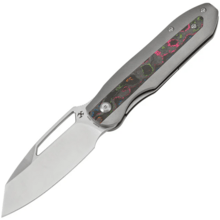 Kansept Thunderhead Satin CPM S35VN,Stonewashed Ti with 80S Camo CF K1106A4 - KNIFESTOCK