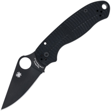 Spyderco Para 3 Salt Black G-10 CPM MagnaCut Black Blade C223GMCBKP - KNIFESTOCK