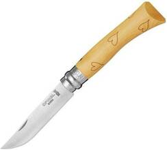 Opinel VRI N°07 Inox Nature Motiv Srdce 001548 - KNIFESTOCK