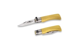 OLD BEAR® - ROZSDAMENTES ACÉL, SÁRGA LAMINÁLT NYÉL XS 9351/15_MGK - KNIFESTOCK
