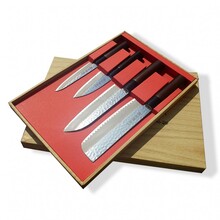 DELLINGER TSUCHIME II ENSEMBLE DE HACHES PO-9901001SRH - KNIFESTOCK
