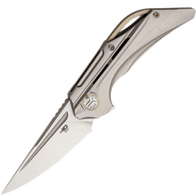 Bestech VIGIL M390, Satin, Titanium, Gray BT2201A - KNIFESTOCK