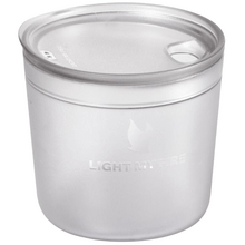 Light My Fire Tumbler with snap lid short transparent 2479502900 - KNIFESTOCK