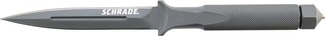 Schrade 9" O bucată Forjată din Oțel Carbon Înalt SAE-1070, Lamă cu Vârf de Lance cu Dublu Tăiș, Făr - KNIFESTOCK