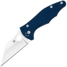 Spyderco YOJIMBO 2 COBALT BLUE G-10 CPM SPY27 PLAINEDGE C85GPCBL2 - KNIFESTOCK
