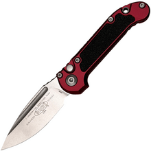 Microtech LUDT GEN III S/E STONEWASH STANDARD MERLOT 1135-10MR - KNIFESTOCK