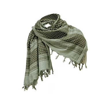 DEFCON 5 Afghan Shemagh 100% Cotton OD GREEN - Scarves & neck