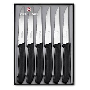 Victorinox Swiss Classic Gourmet Steak Knife in black - 6.7903.12