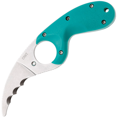 CRKT Bear Claw™ Green w/Veff Serrations™ cr-2511T - Fixed blade