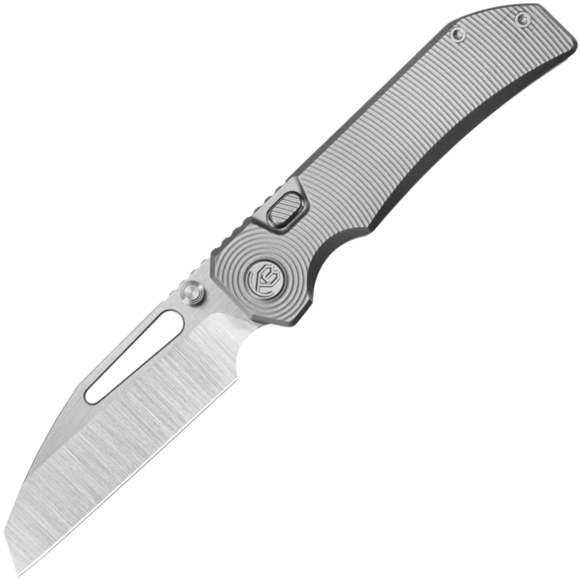 KB Knives Venom Belt Satin S90V Blade Sandblast Titanium KB435A