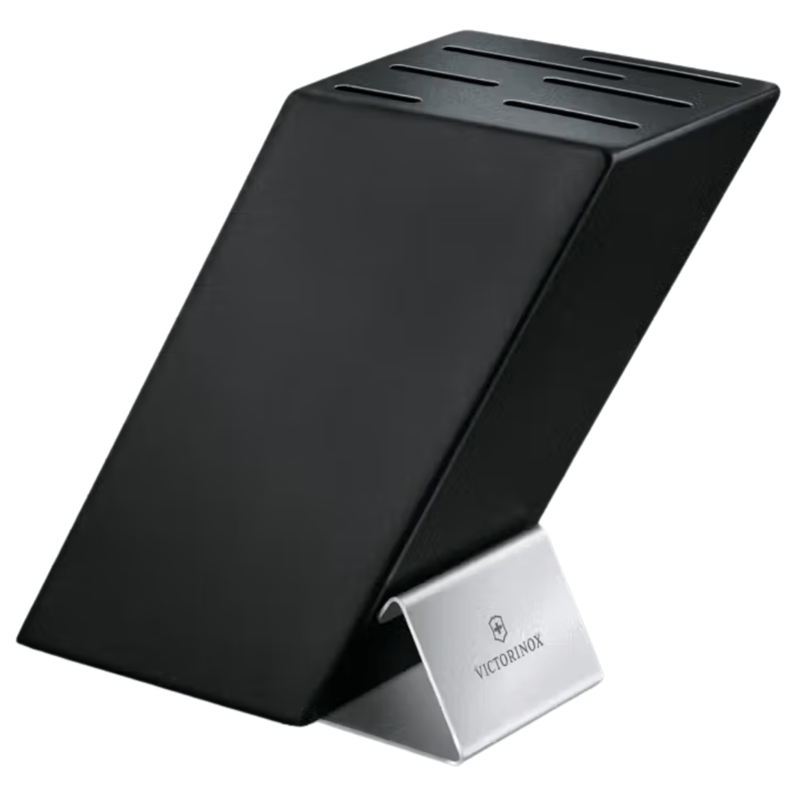 VICTORINOX Cutlery block, empty, black 7.7086.03