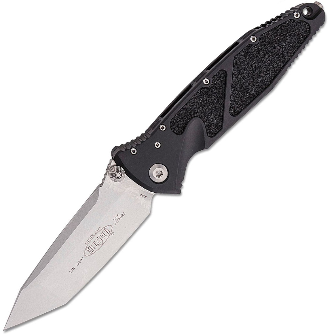 Microtech Socom Elite T/E-M Stonewash Standard 161-10