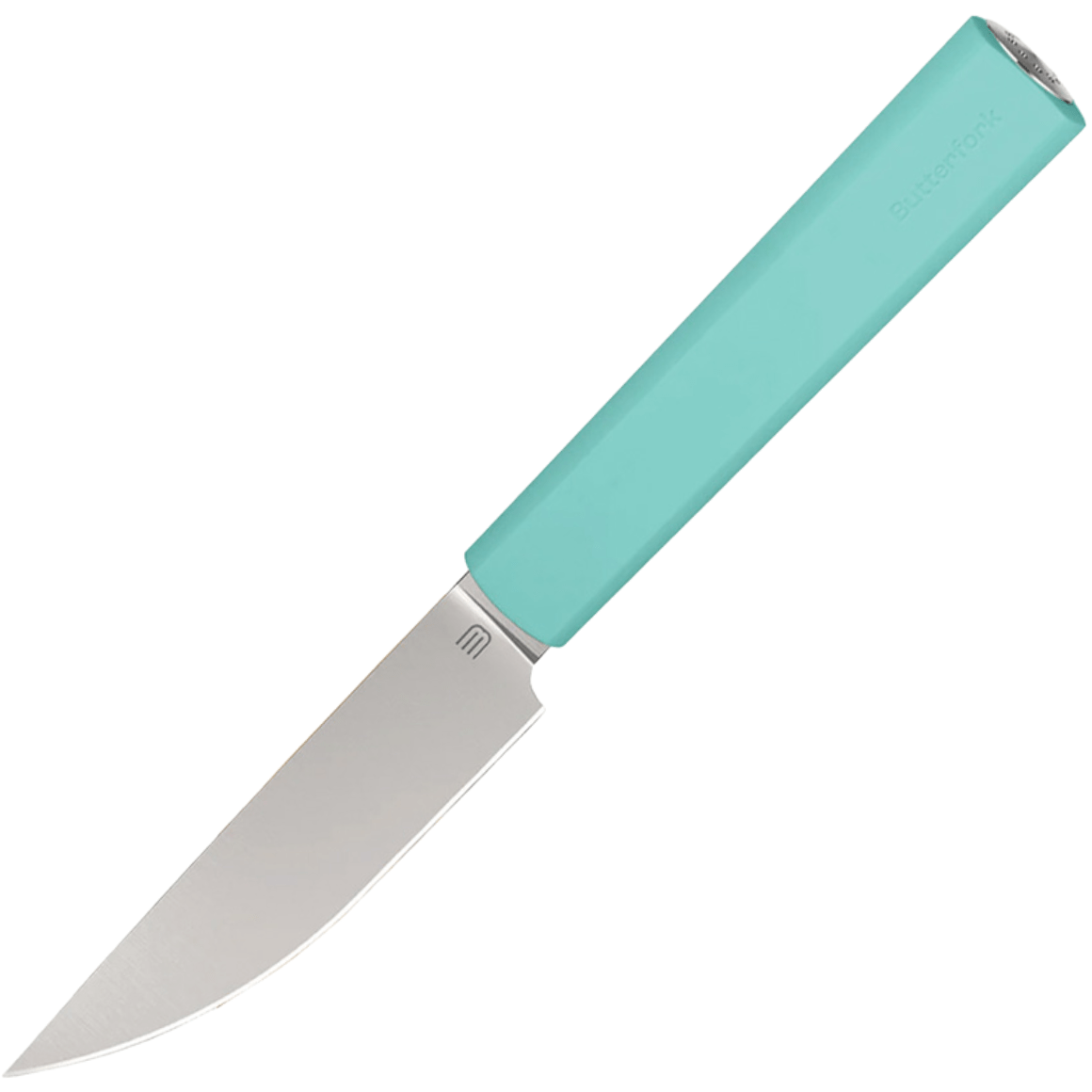 Butterfork Paring Knives Turquoise Green, AR-RPM9, Oak Sheath BF01-PK-MT