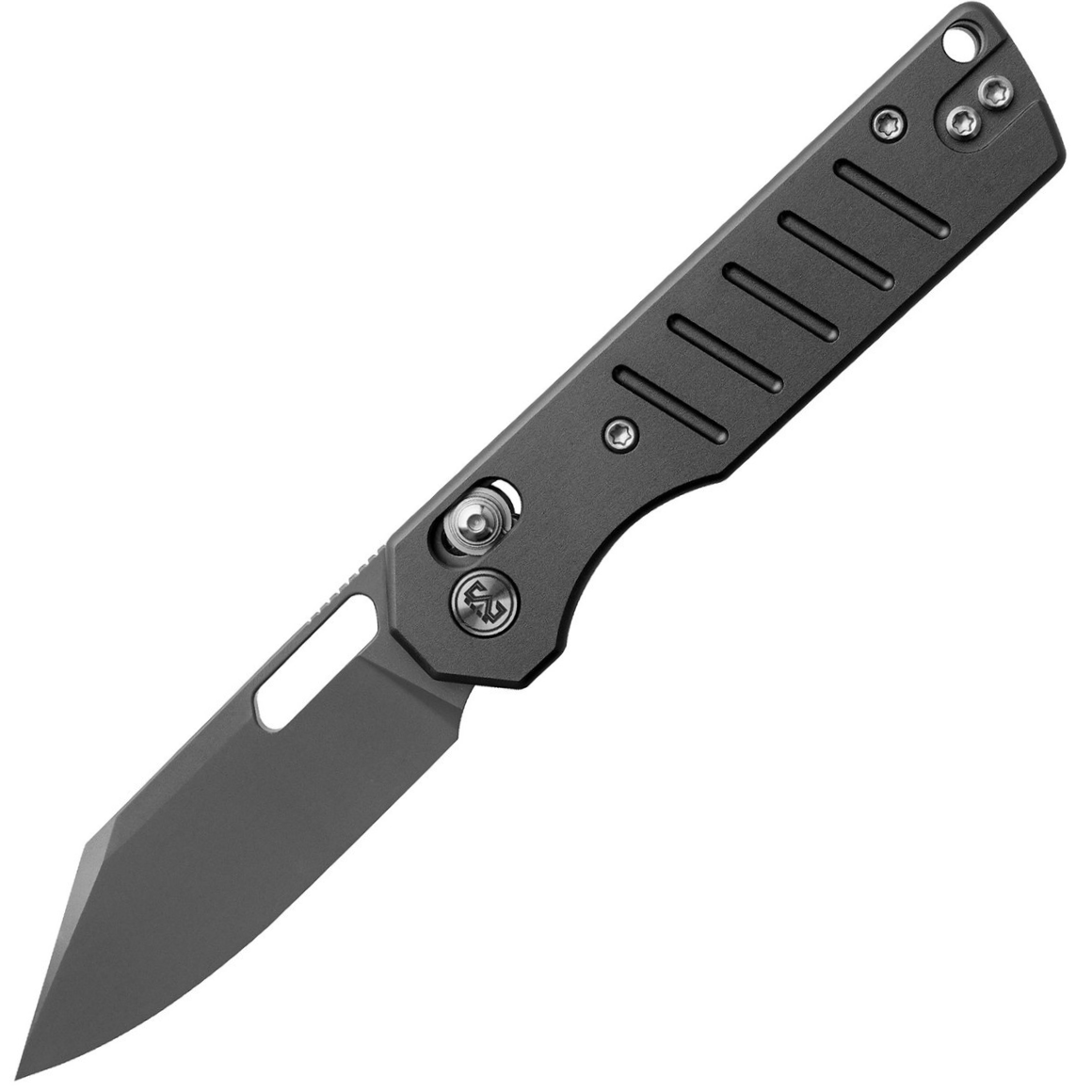 Miguron Knives Gatov-2.85" D2 blade, Al handle,deep steel clip
