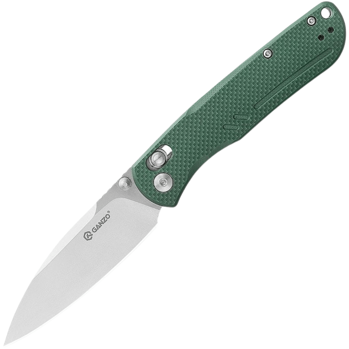Ganzo G771, D2, Green Blue G10 G771-GB