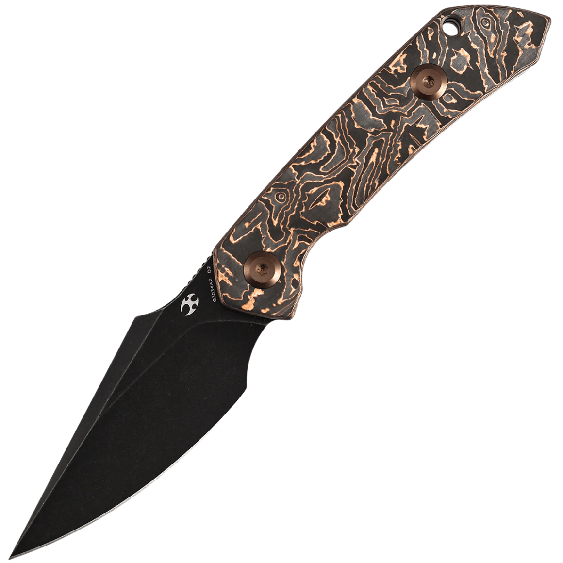 Kansept Fenrir Blackwash D2 Copper Carbon Fiber G3034A2