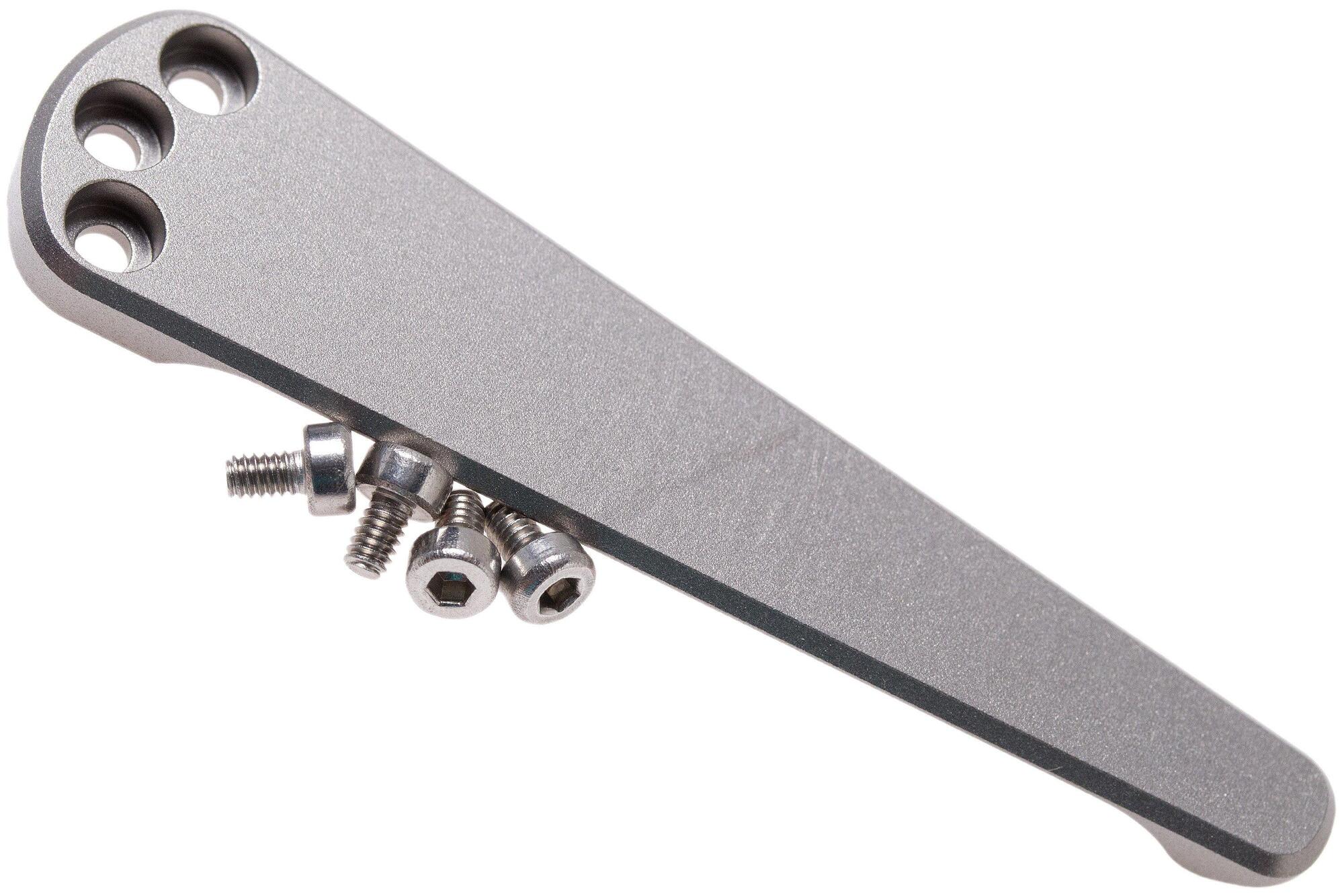 Daily Customs 3H Pocketclip Plain Ti Titanium