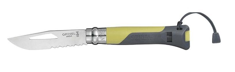 Opinel N8 inox OUTDOOR PLASTIC žltý 254270 Opinel N8 inox OUTDOOR PLASTIC žltý 254270