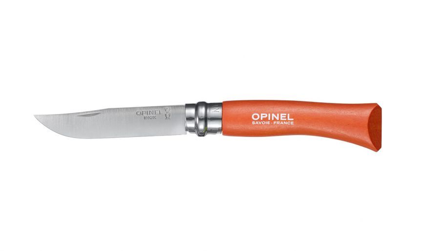 Opinel N7 inox mandarínkový Opinel N7 inox mandarínkový