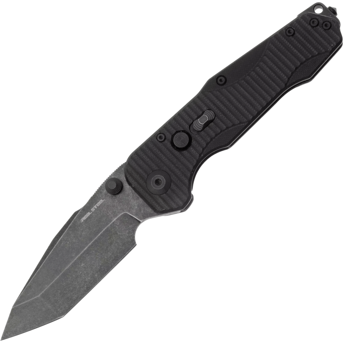 Real Steel Evolution Ironclad Blackwash D2, Black G10, Tanto RE-7912BB