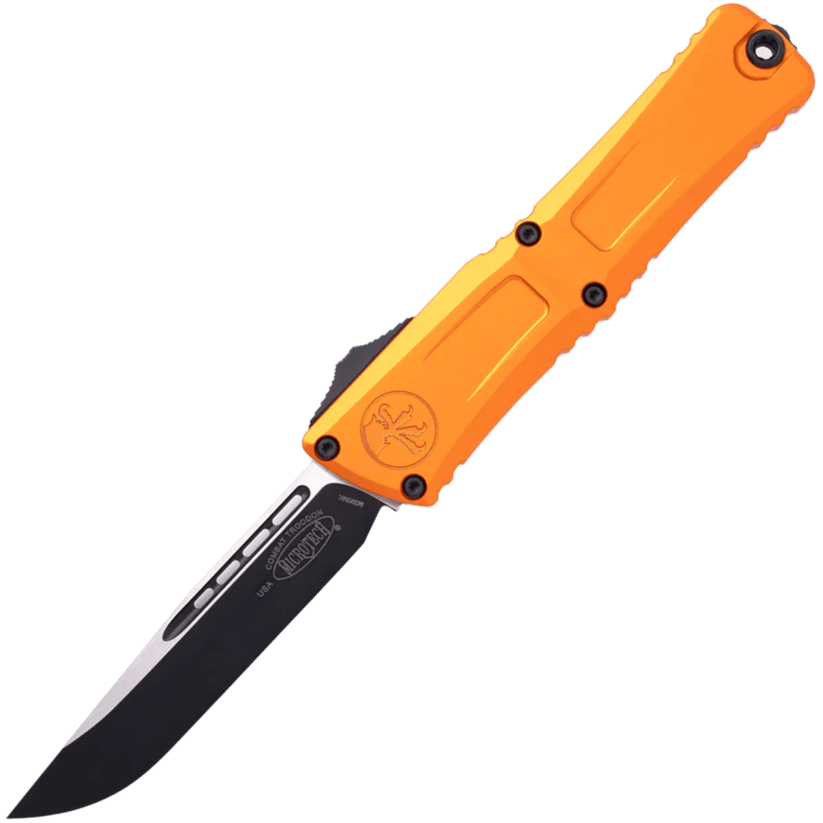 Microtech COMBAT TROODON GEN III S/E BLACK STANDARD ORANGE 1143-1OR