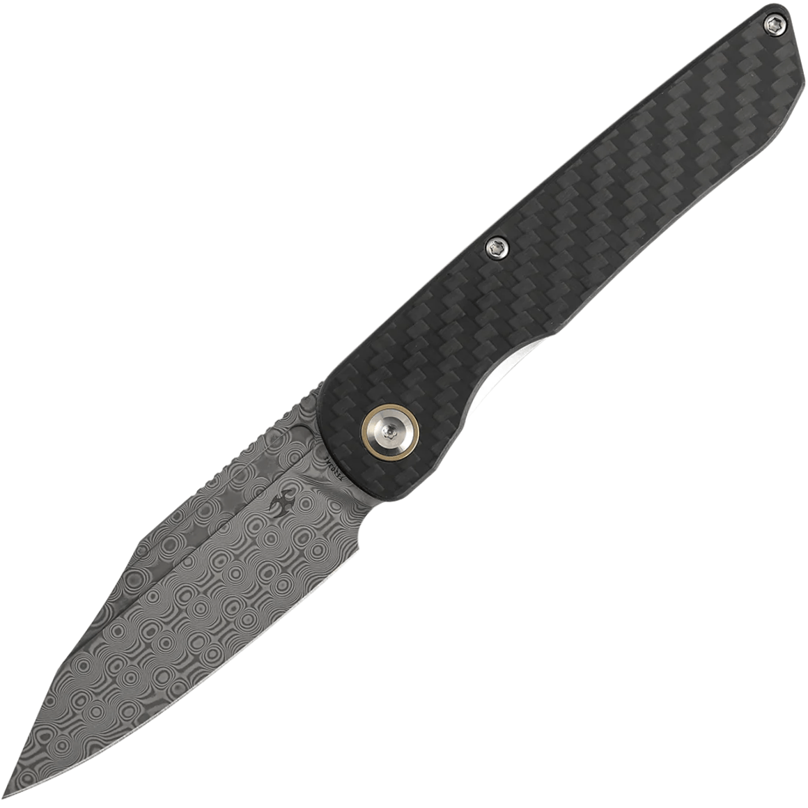Kansept Nettle Damascus Twill Carbon Fiber, G10 T1103A1