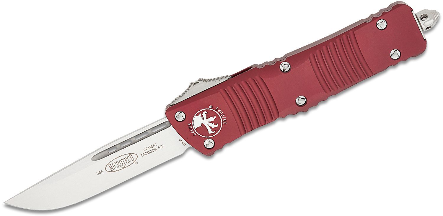 Microtech Combat Troodon S/E STW STD Merlot 143-10MR