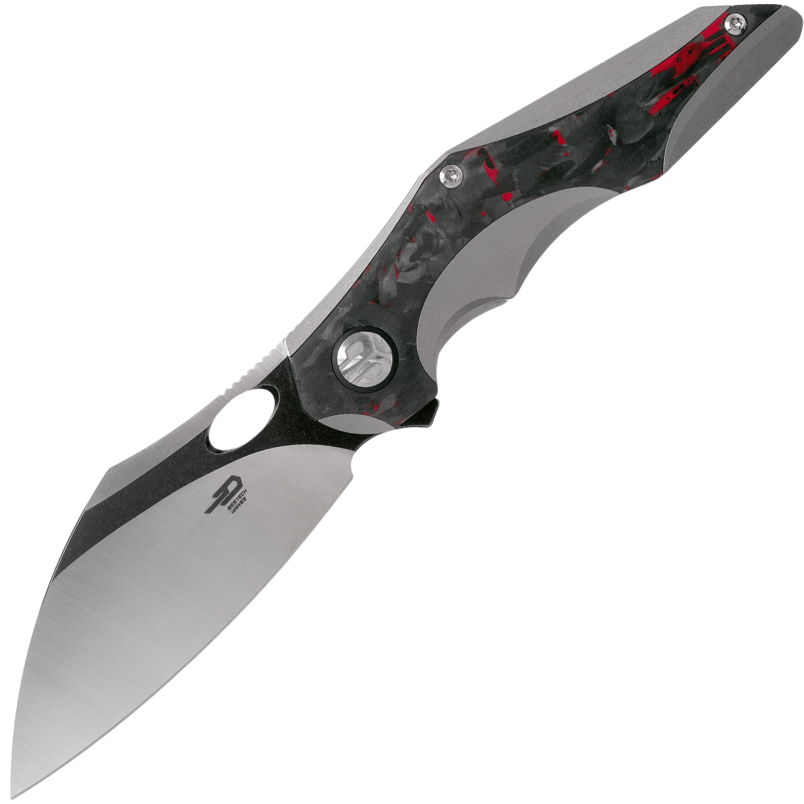 Bestech NOGARD M390, Satin+Black stonewash, Titanium+Black red marble carbon fiber, Grey BT2105C