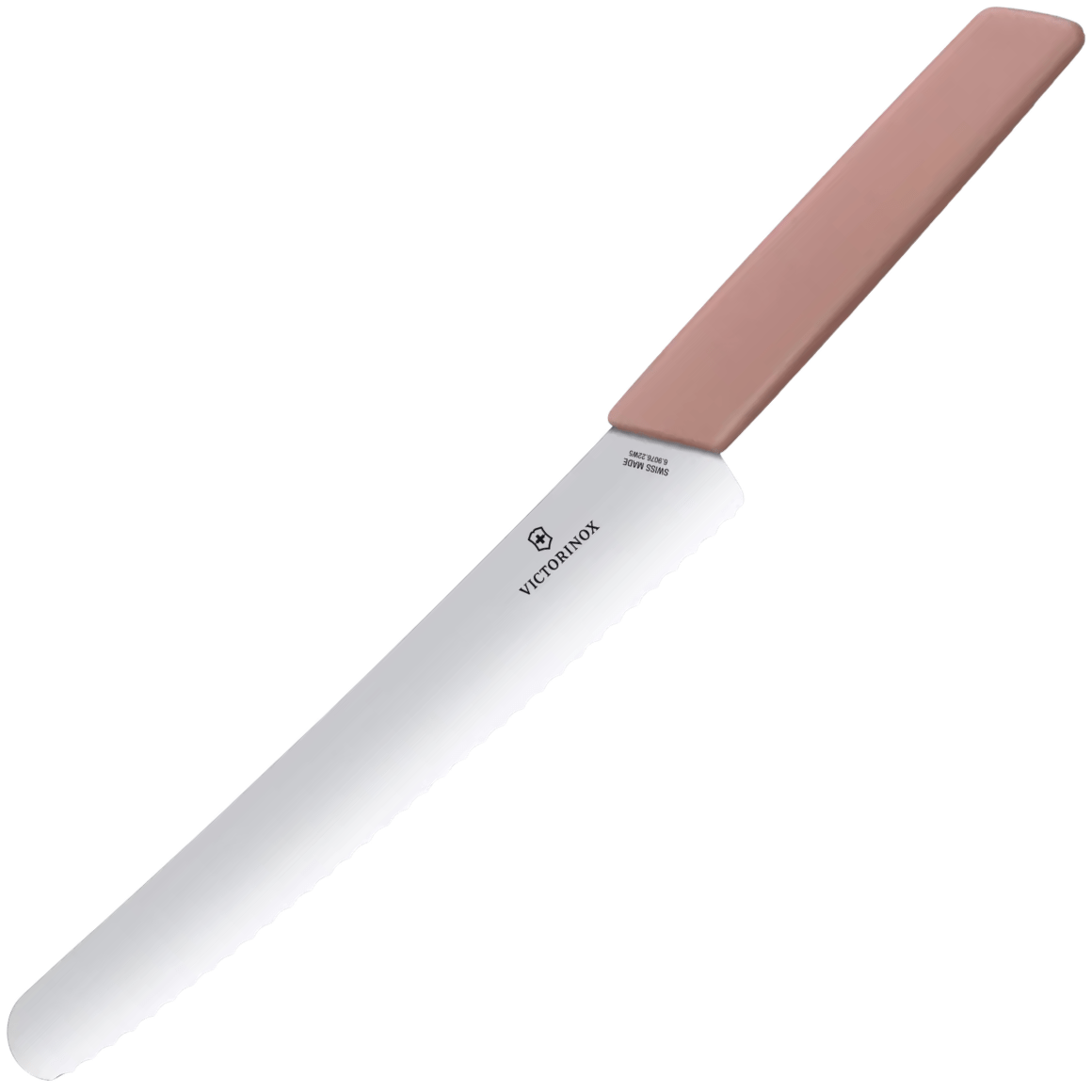 VICTORINOX Bread and Pastry knife, 22 cm, apricot-rose 6.9076.22W5B