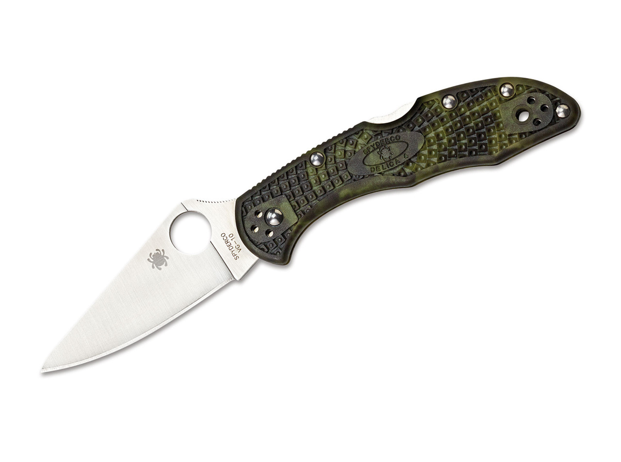 Spyderco DELICA ZOME C11ZFPGR 01SP921 Spyderco DELICA ZOME C11ZFPGR 01SP921