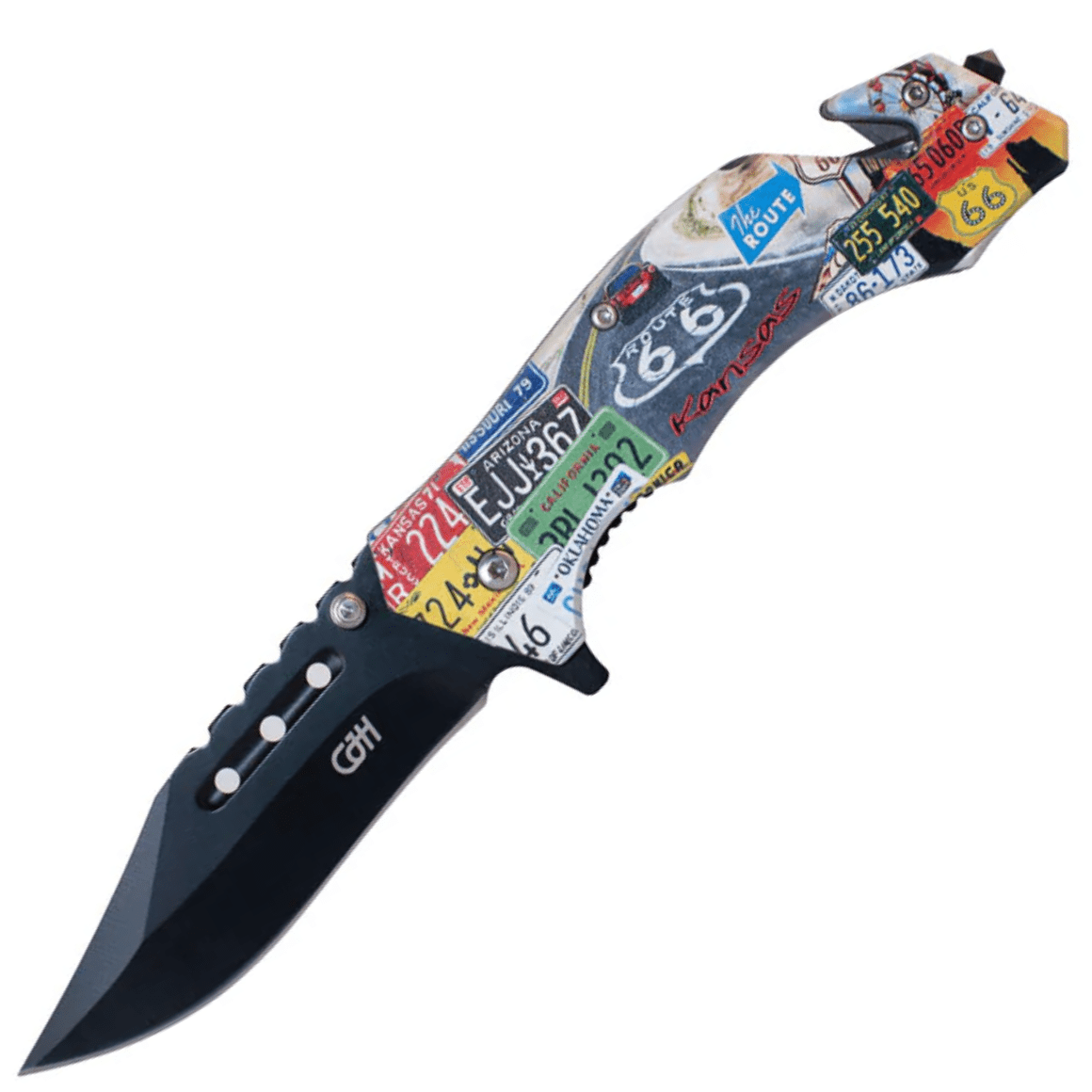 CJH záchranárský nôž, Route 66 44005